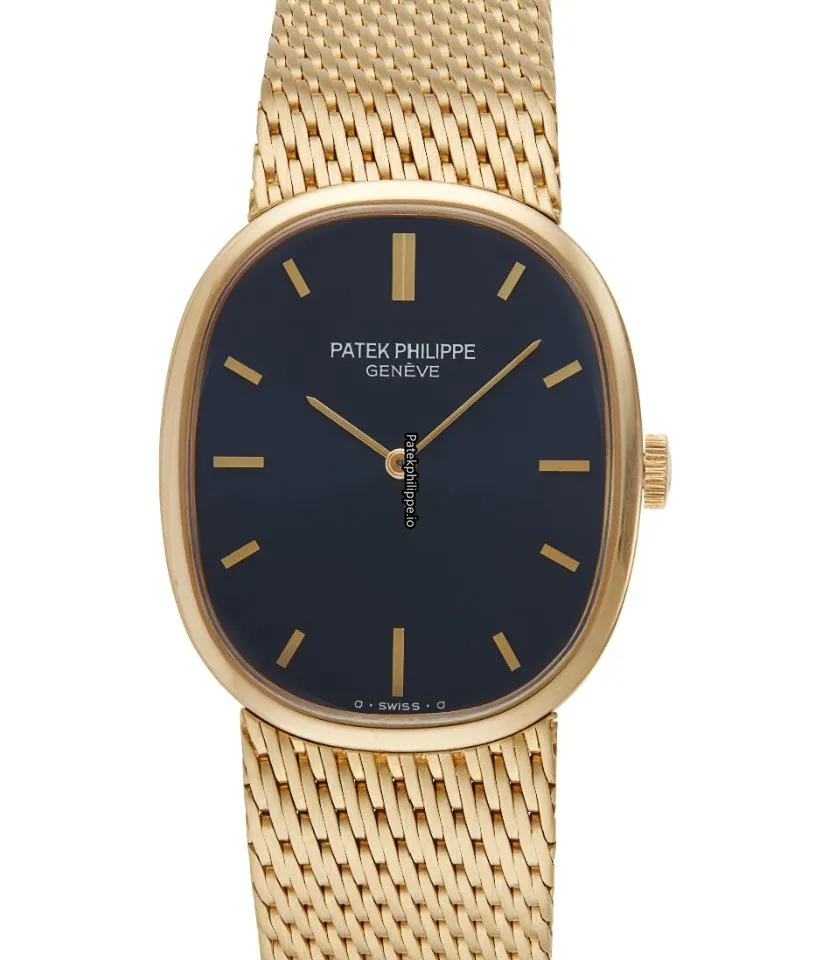 Patek Philippe Golden Ellipse 3548 27x32MM Yellow Gold Case Manual Winding