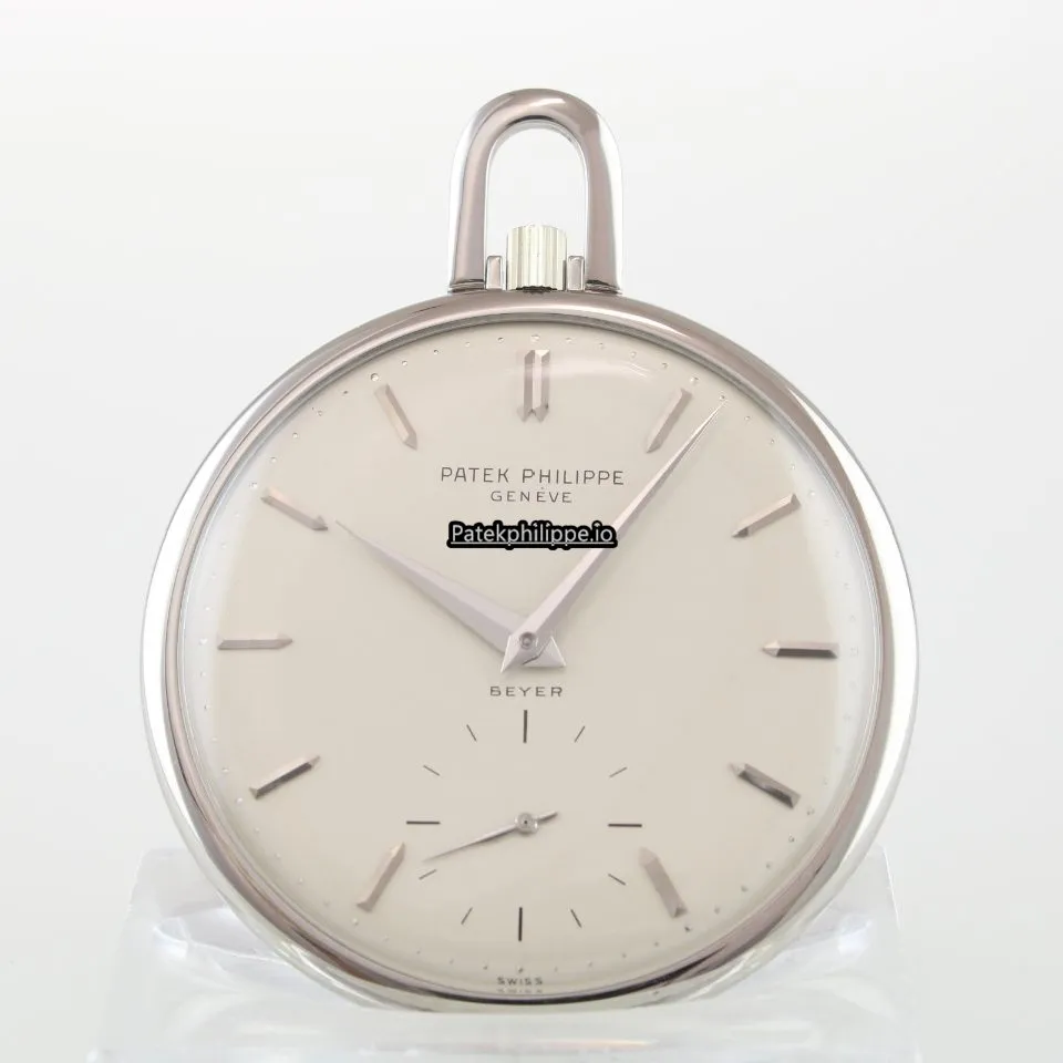Alternative view of Patek Philippe 715 48MM White Gold Case Manual Winding