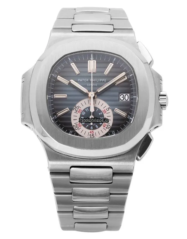 Alternative view of Patek Philippe Nautilus 5980/1a-001 40.5MM Steel Case Automatic