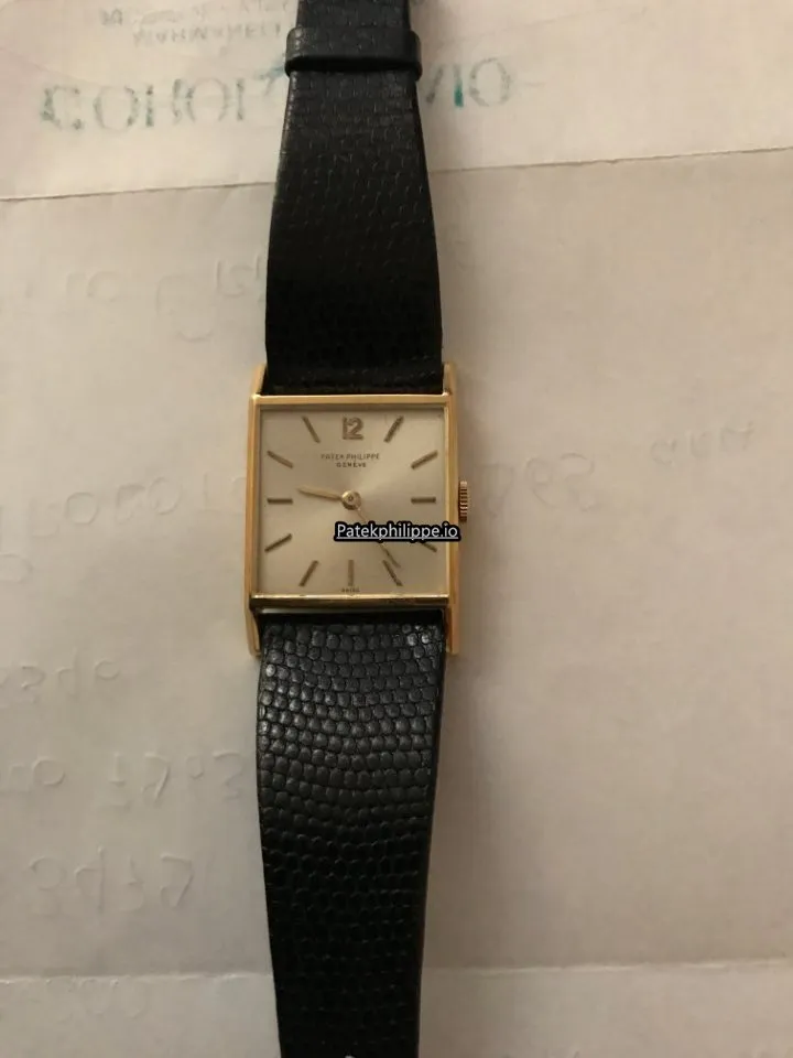 Patek Philippe 3479 25MM Yellow Gold Case Manual Winding