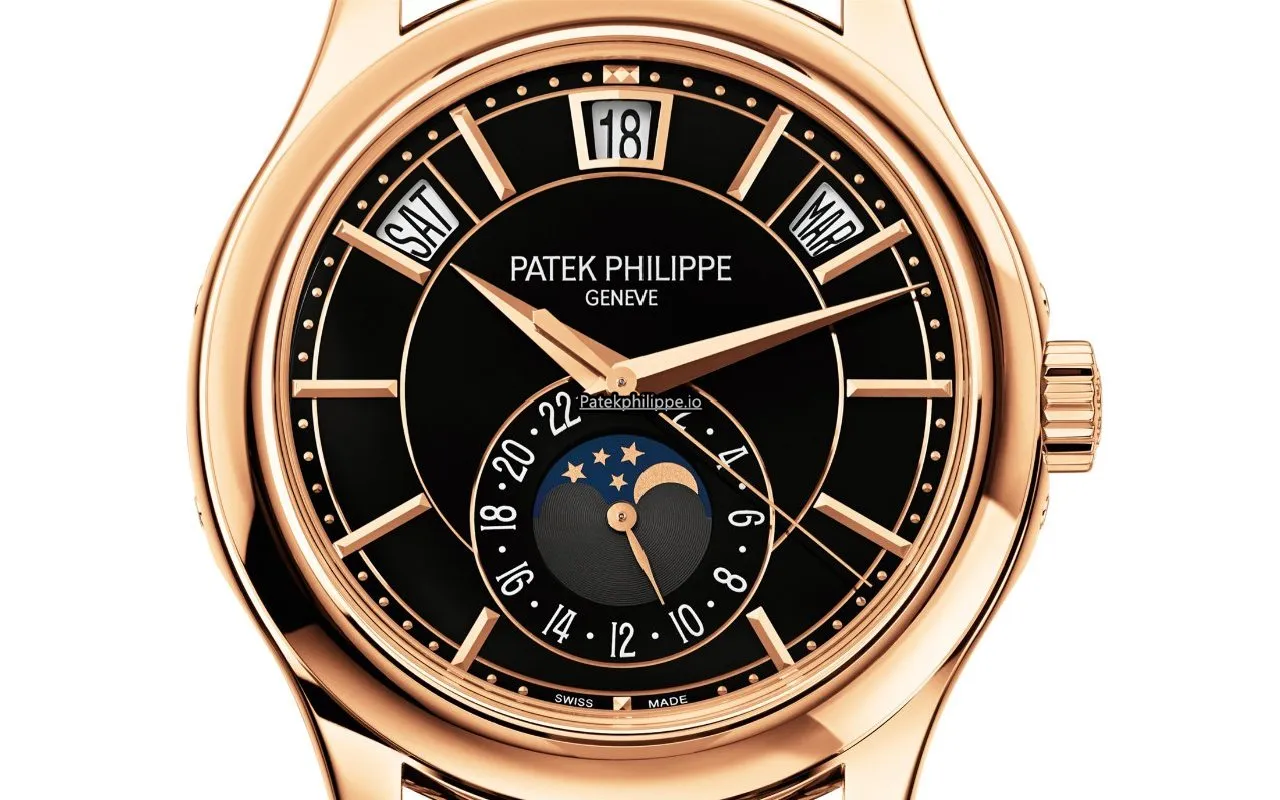 Patek Philippe Annual Calendar 5205r-010 40MM Rose Gold Case Automatic