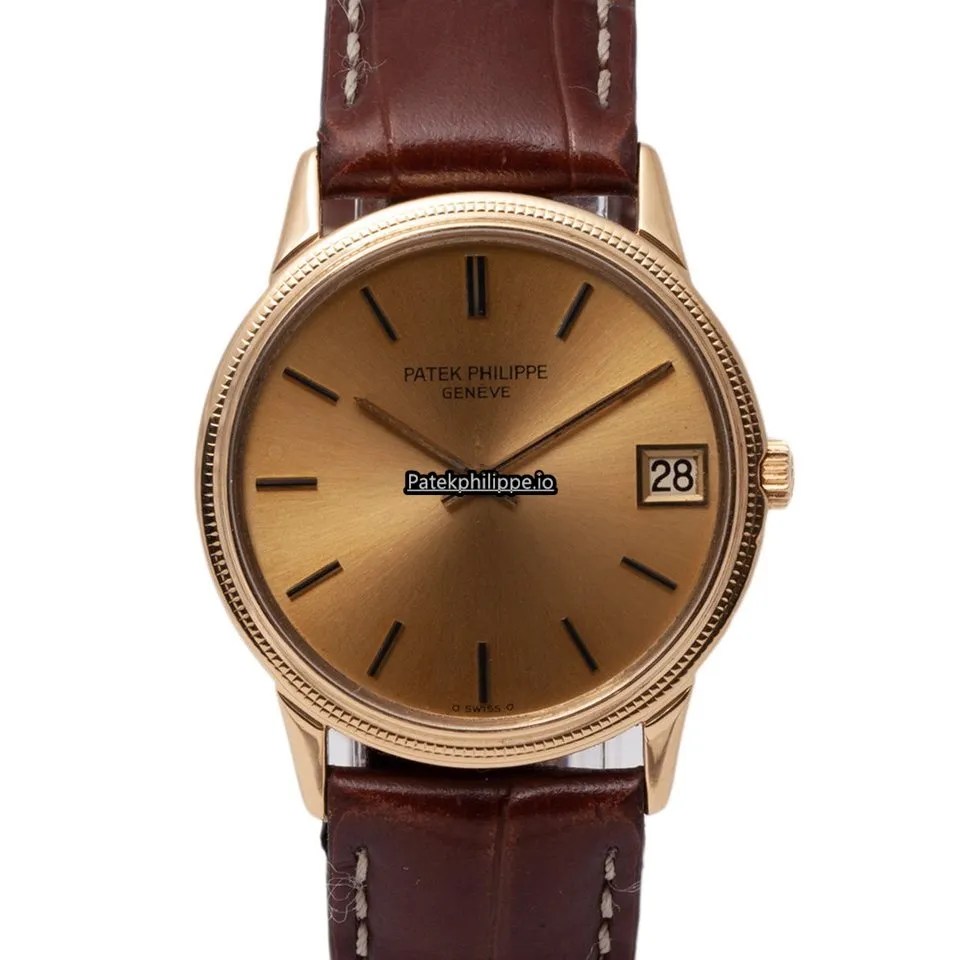Patek Philippe Calatrava 3602 33MM Yellow Gold Case Automatic