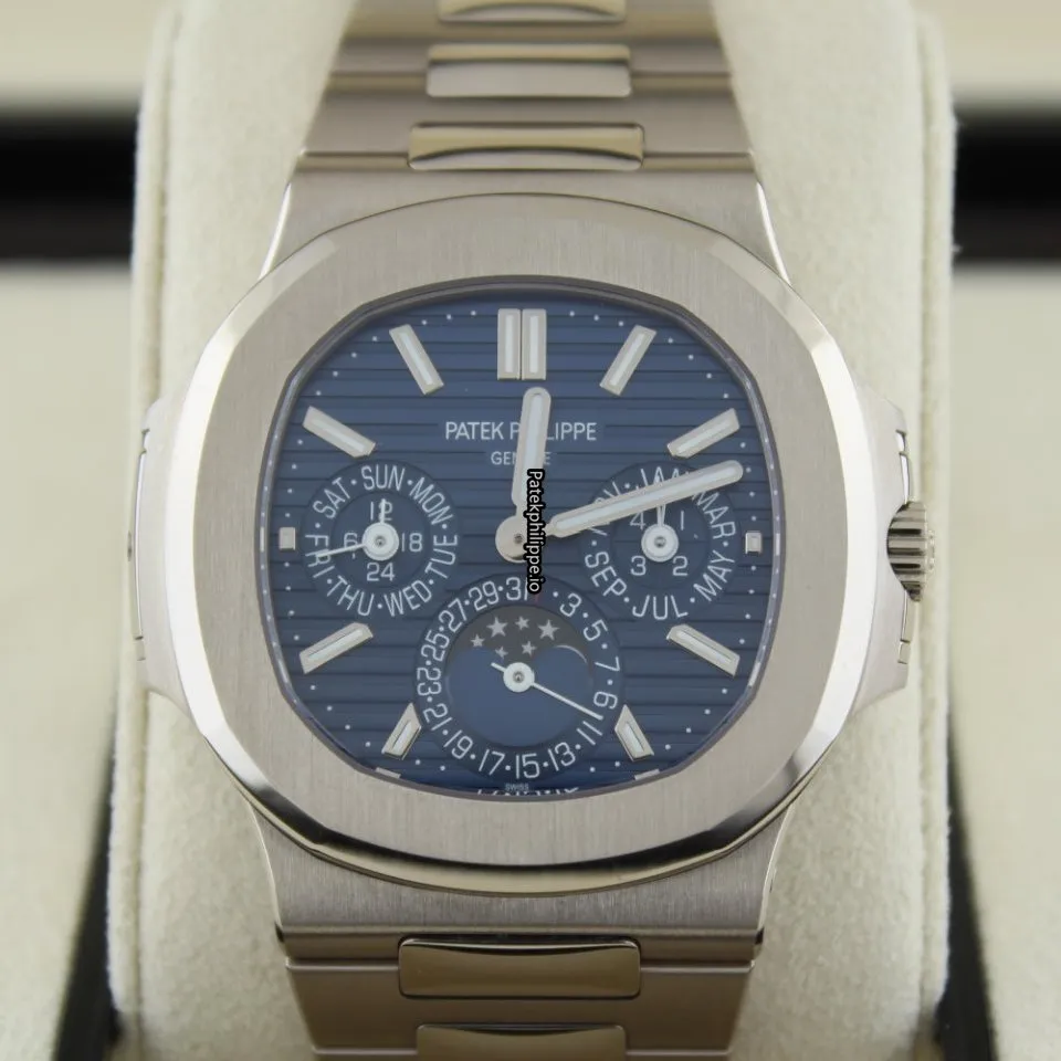 Alternative view of Patek Philippe Nautilus 5740/1g-001 40MM White Gold Case Automatic