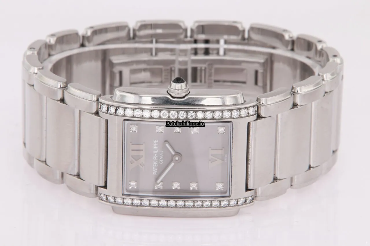 Alternative view of Patek Philippe Twenty-4 4910/10a-010 25x30MM Steel Case Quartz