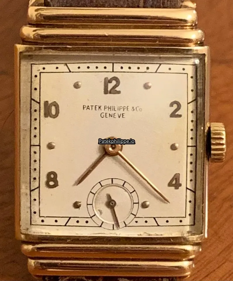 Patek Philippe Vintage 1417 Cal 9¡¯¡¯90 34x25.5MM Yellow Gold Case Manual Winding
