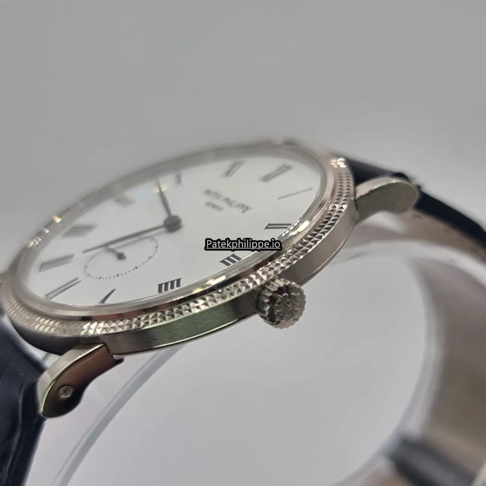 Alternative view of Patek Philippe Calatrava 5119g-001 36MM White Gold Case Manual Winding