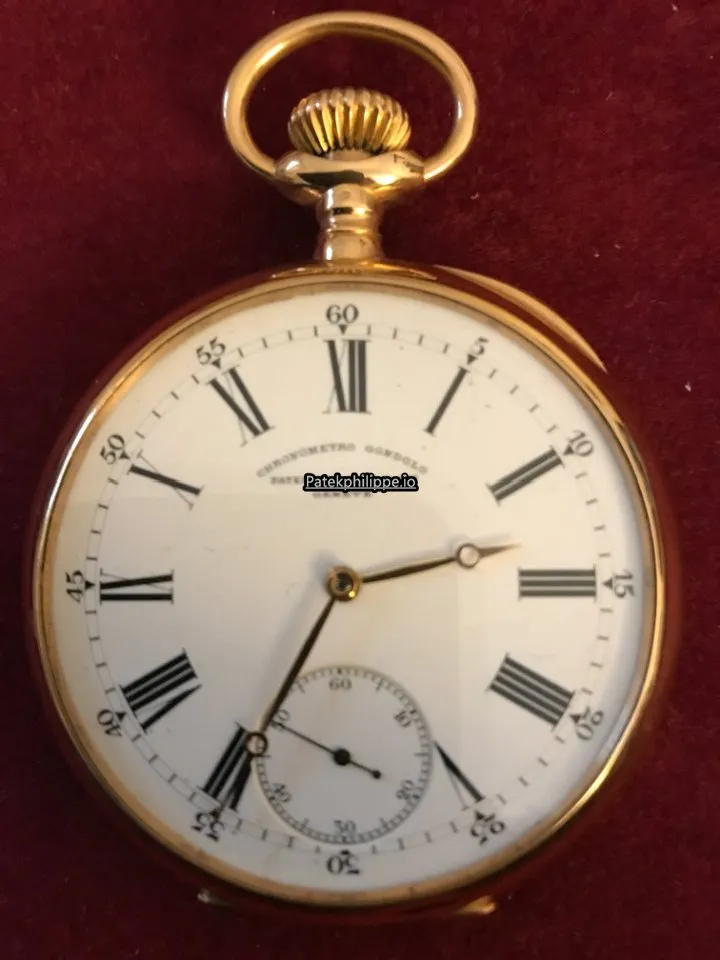 Patek Philippe Gondolo 1011 54MM Rose Gold Case Manual Winding