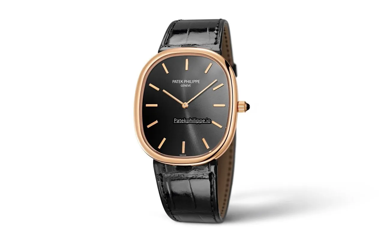 Patek Philippe Golden Ellipse 5738r-001 34.5x39.5MM Rose Gold Case Automatic