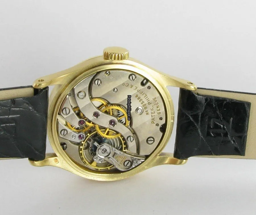 Alternative view of Patek Philippe Calatrava 96 31MM Yellow Gold Case Manual Winding