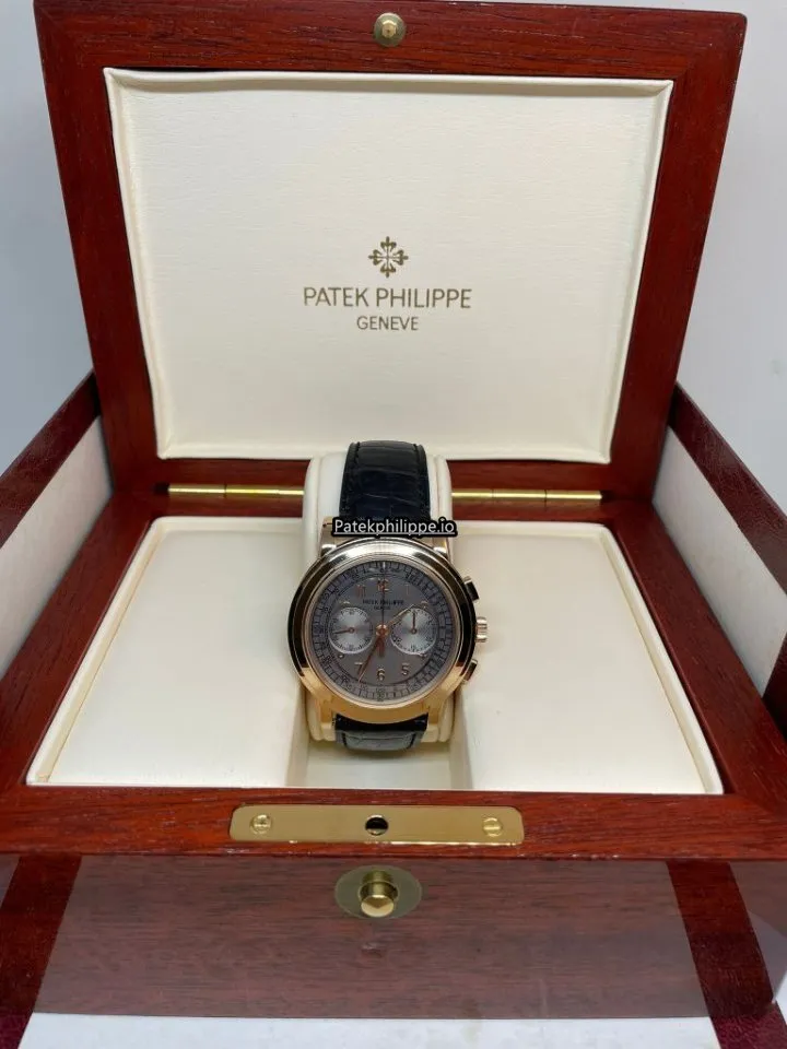 Patek Philippe Chronograph 5070r 42MM Rose Gold Case Manual Winding