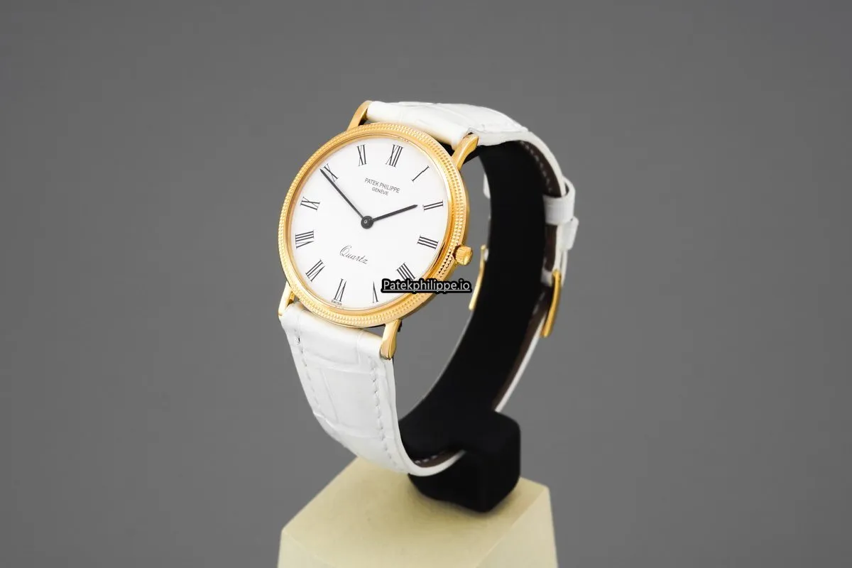 Alternative view of Patek Philippe Calatrava 3744 33MM Yellow Gold Case Quartz