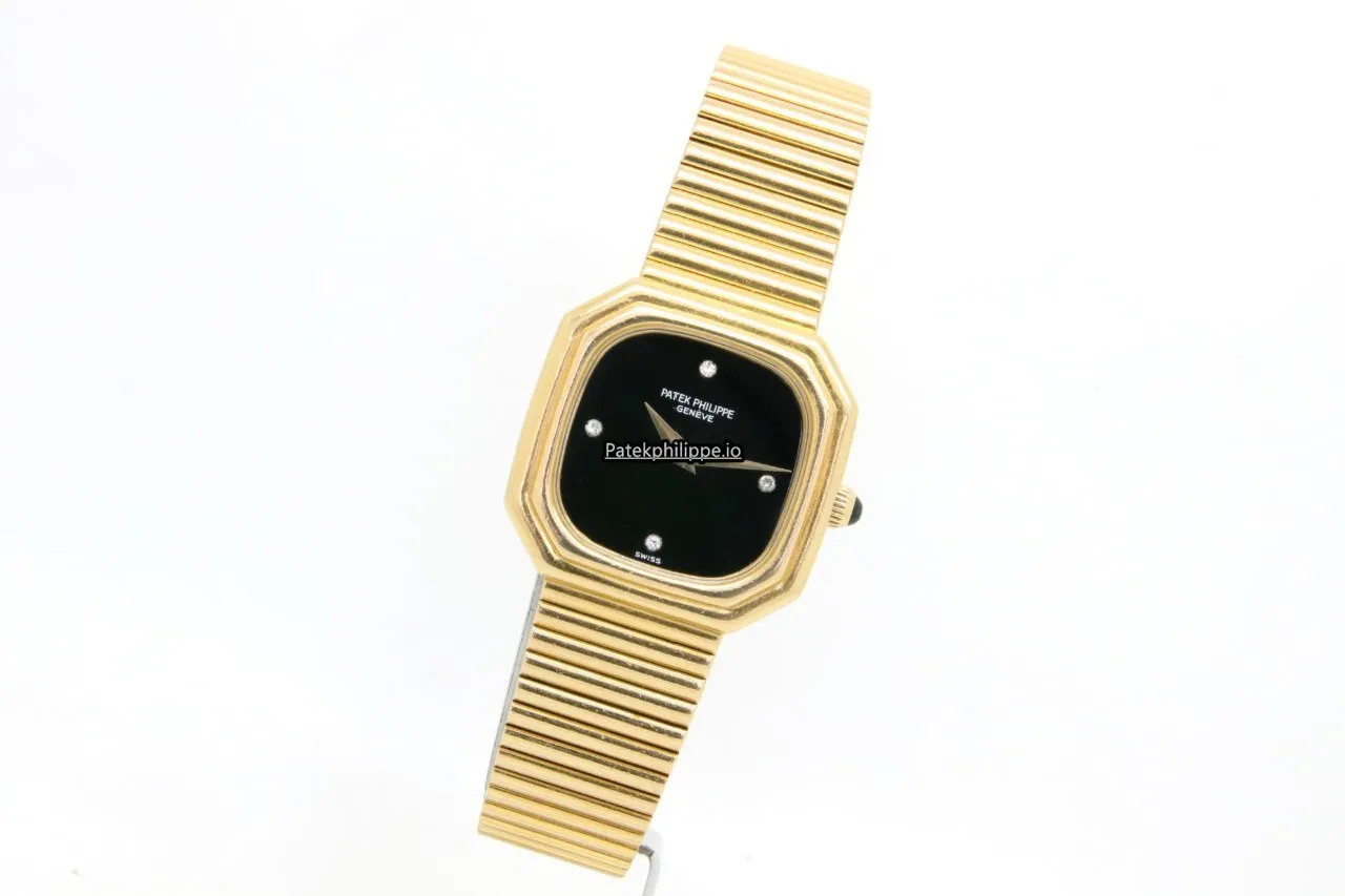 Alternative view of Patek Philippe 24MM Yellow Gold Case Manual Winding