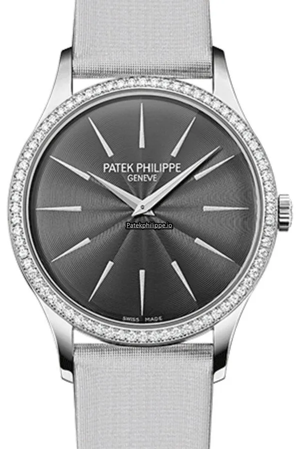 Patek Philippe Calatrava 4897g-010 33MM White Gold Case Manual Winding