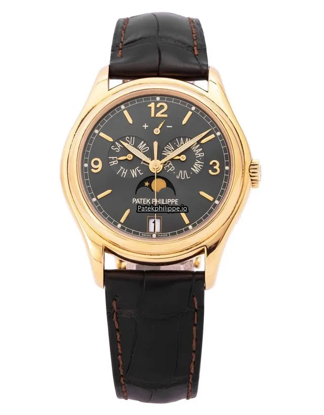 Alternative view of Patek Philippe Annual Calendar 5146j-010 39MM Yellow Gold Case Automatic