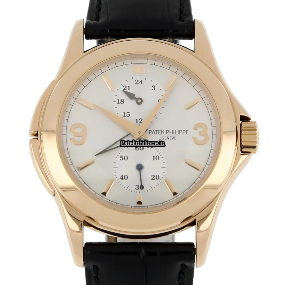 Patek Philippe Travel Time 5134r 37MM Rose Gold Case