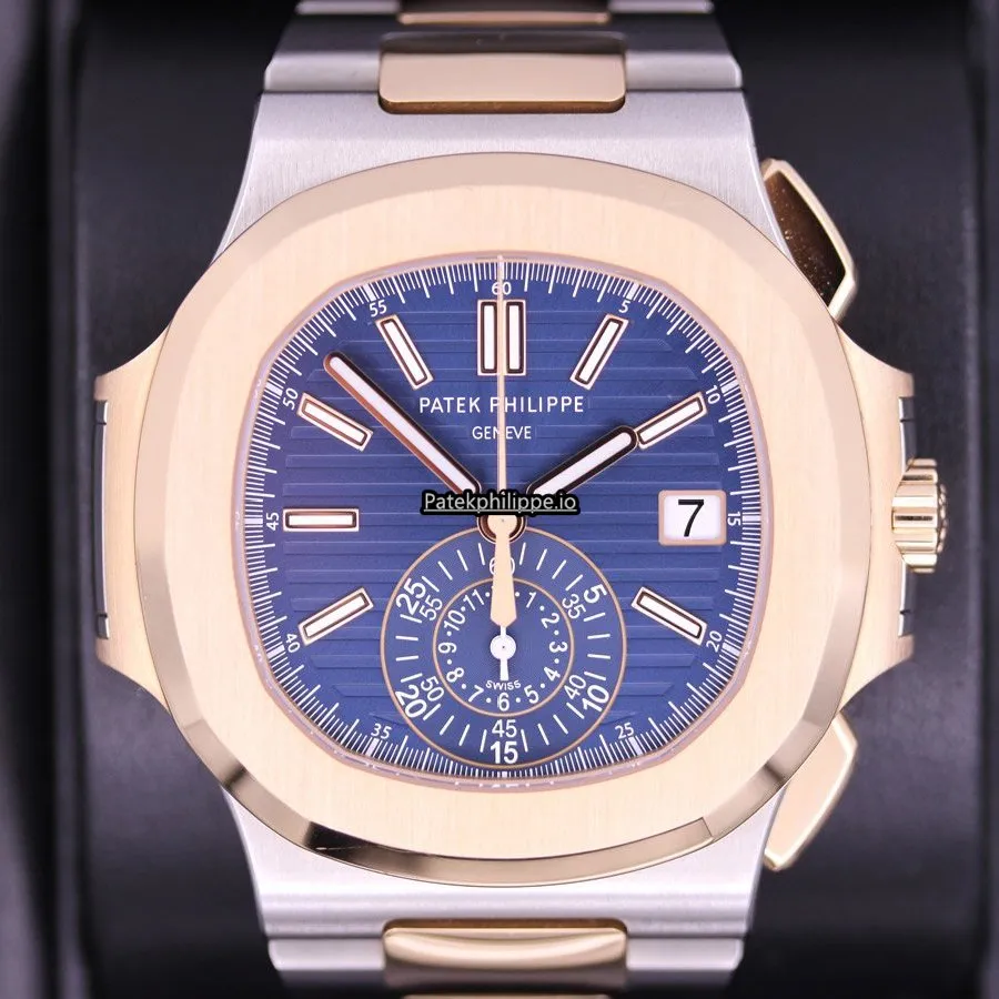 Patek Philippe Nautilus 5980/1ar-001 40.5x38.5MM Gold/steel Case Automatic