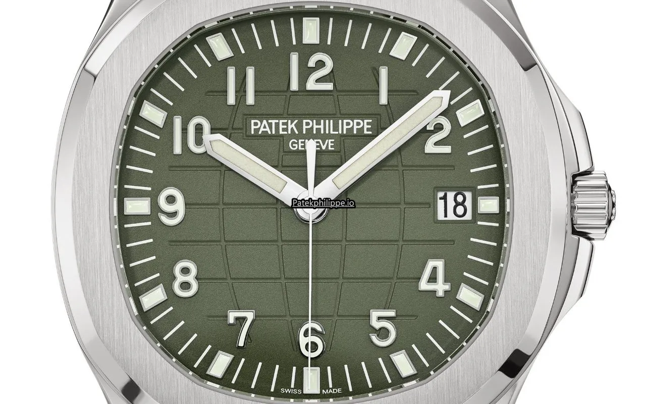 Alternative view of Patek Philippe Aquanaut 5168g-010 42.2MM White Gold Case Automatic