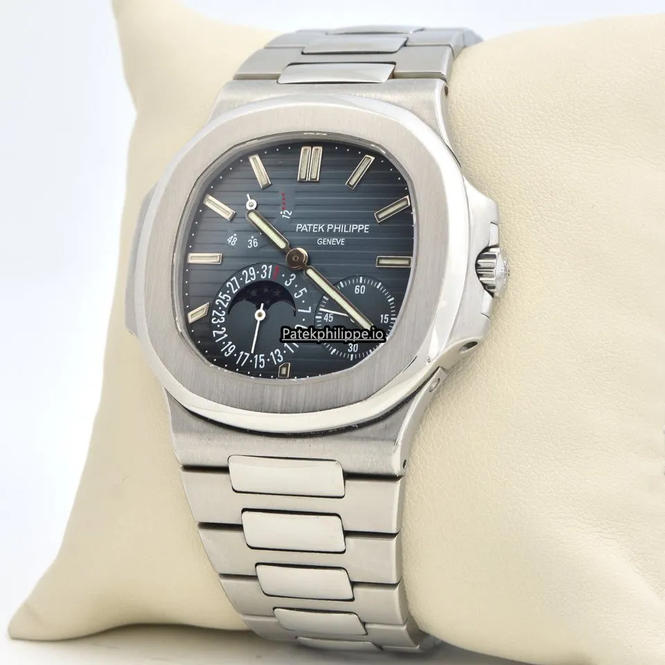 Alternative view of Patek Philippe Nautilus 5712/1a-001 40x38MM Steel Case Automatic