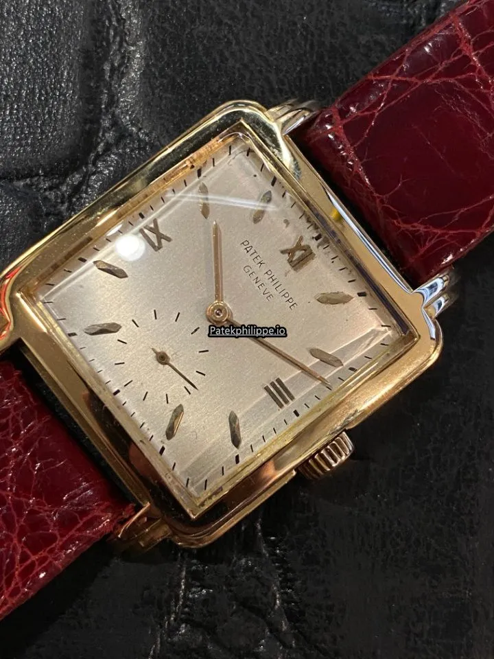 Alternative view of Patek Philippe 2436 30MM Yellow Gold Case Manual Winding
