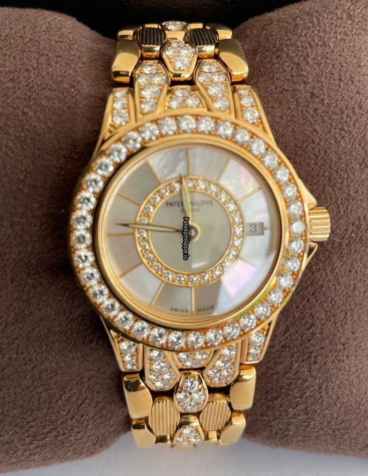 Patek Philippe Neptune 4881 Yellow Gold Case Quartz