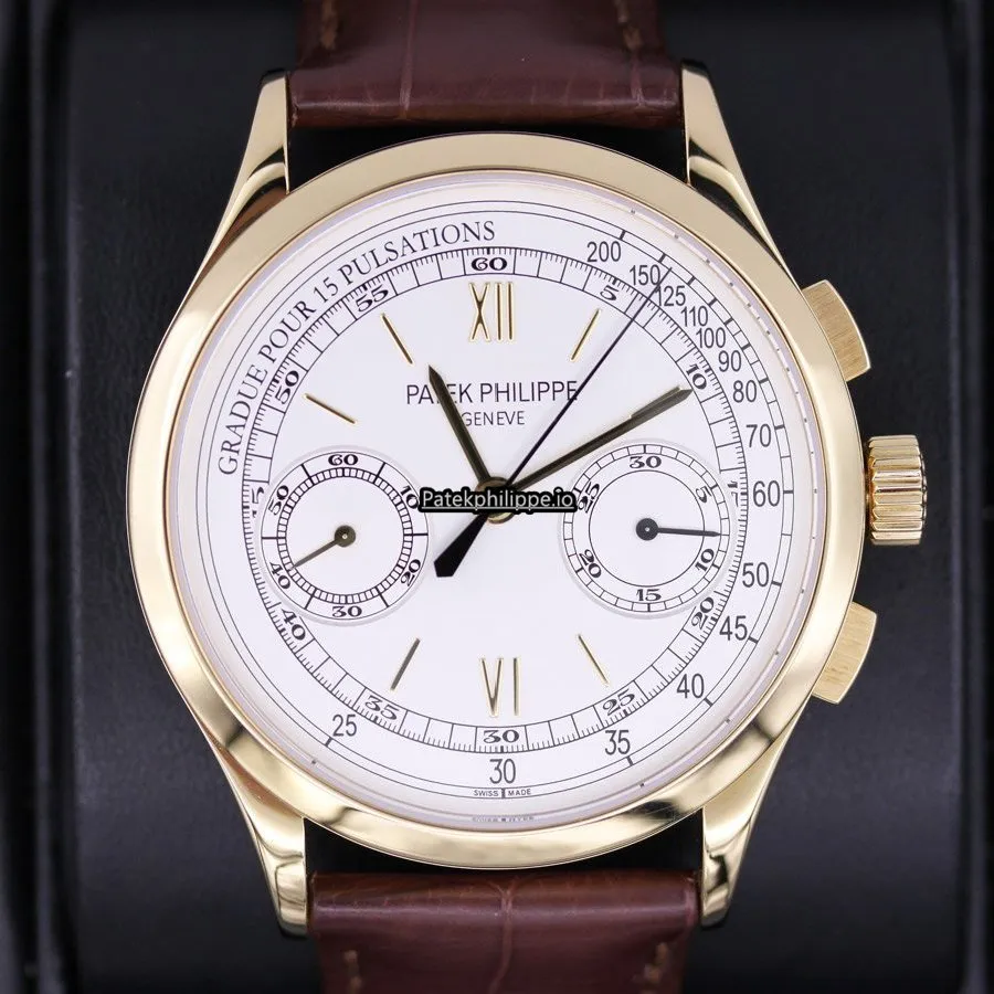 Patek Philippe Chronograph 5170j-001 39MM Yellow Gold Case Manual Winding