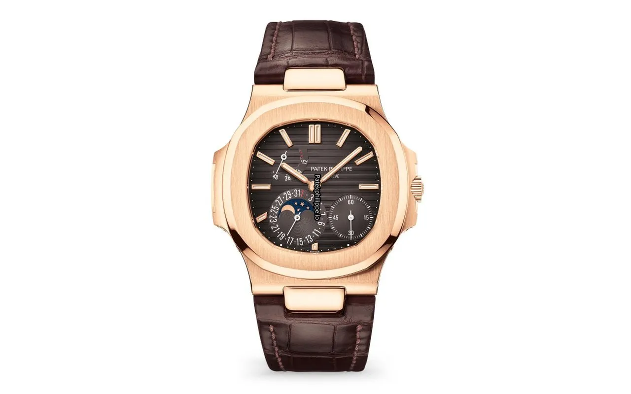 Patek Philippe Nautilus 5712r-001 40x38MM Red Gold Case Automatic