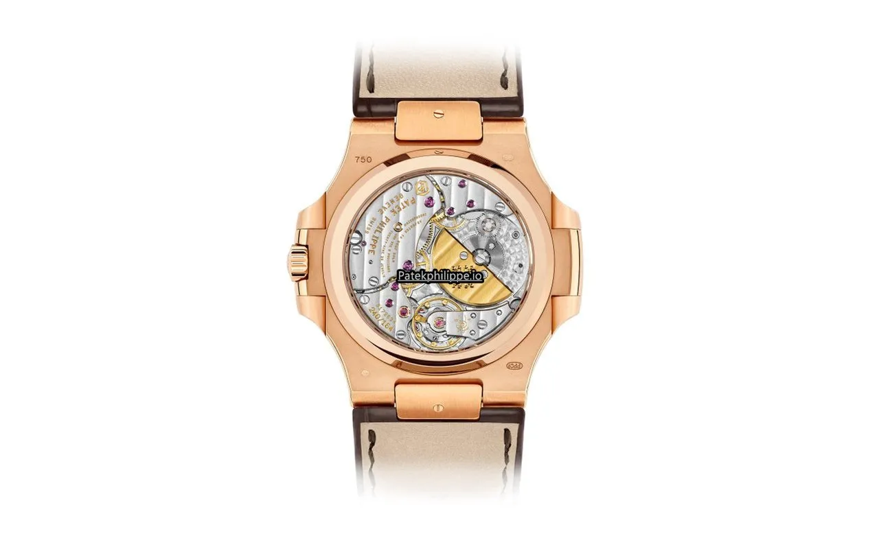 Alternative view of Patek Philippe Nautilus 5712r-001 40x38MM Red Gold Case Automatic