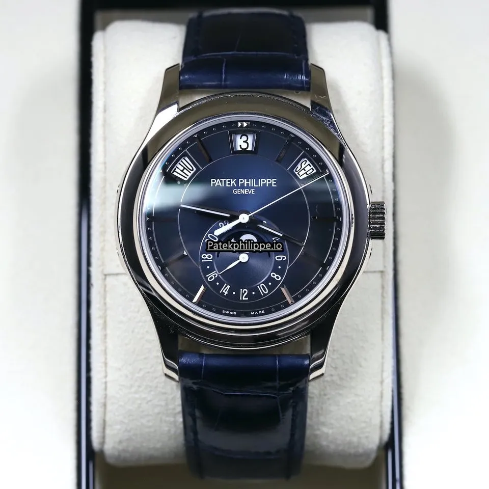 Patek Philippe Annual Calendar 5205g-013 40MM White Gold Case Automatic
