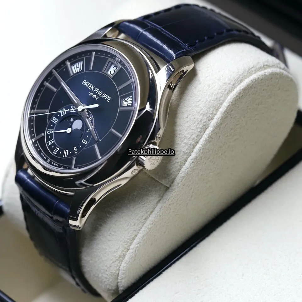 Alternative view of Patek Philippe Annual Calendar 5205g-013 40MM White Gold Case Automatic