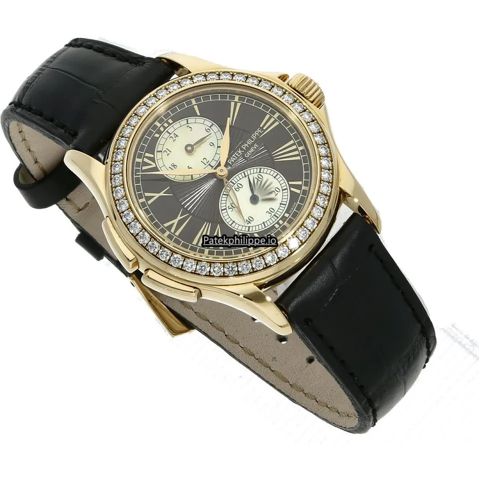 Patek Philippe Travel Time 4934r-001 35MM Rose Gold Case Manual Winding