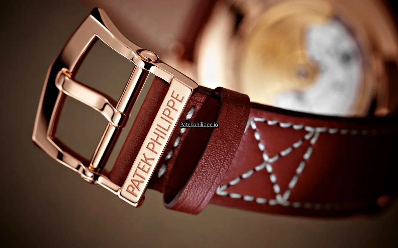 Alternative view of Patek Philippe Travel Time 5524r-001 42MM Rose Gold Case Automatic