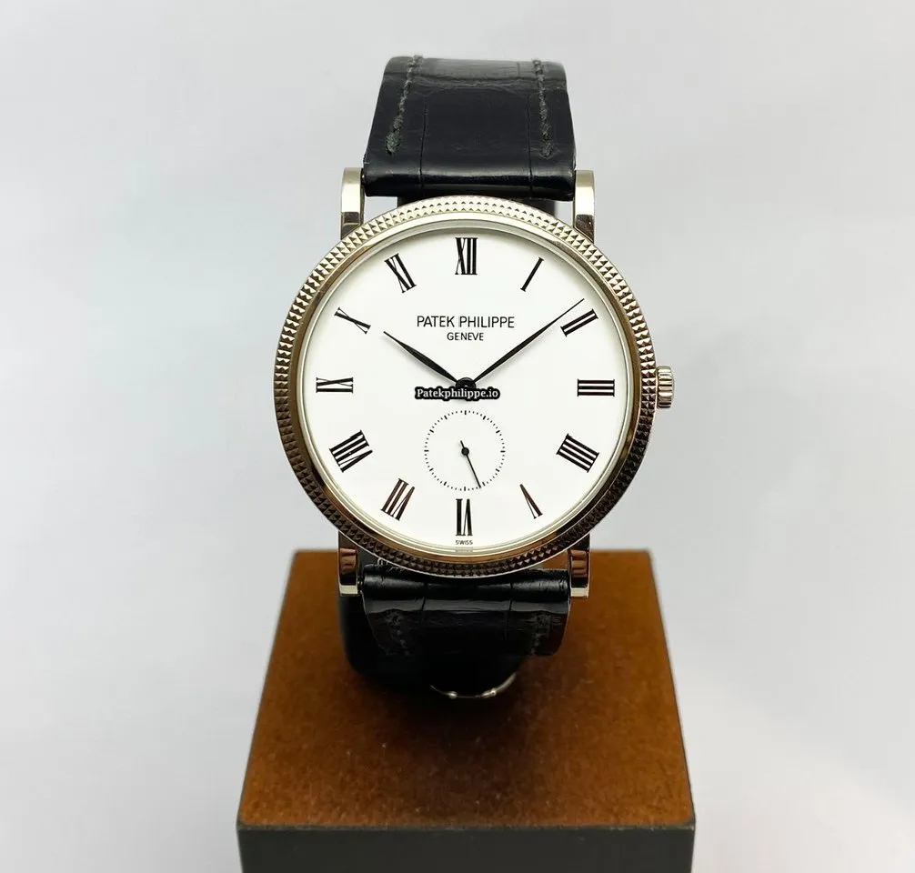 Patek Philippe Calatrava 5119g-001 36MM White Gold Case Manual Winding