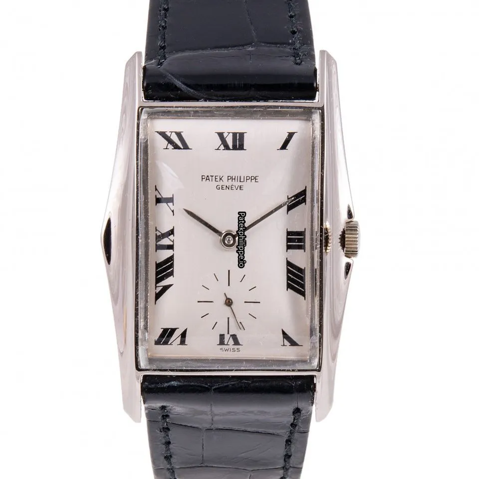 Patek Philippe 2554 28MM White Gold Case Manual Winding