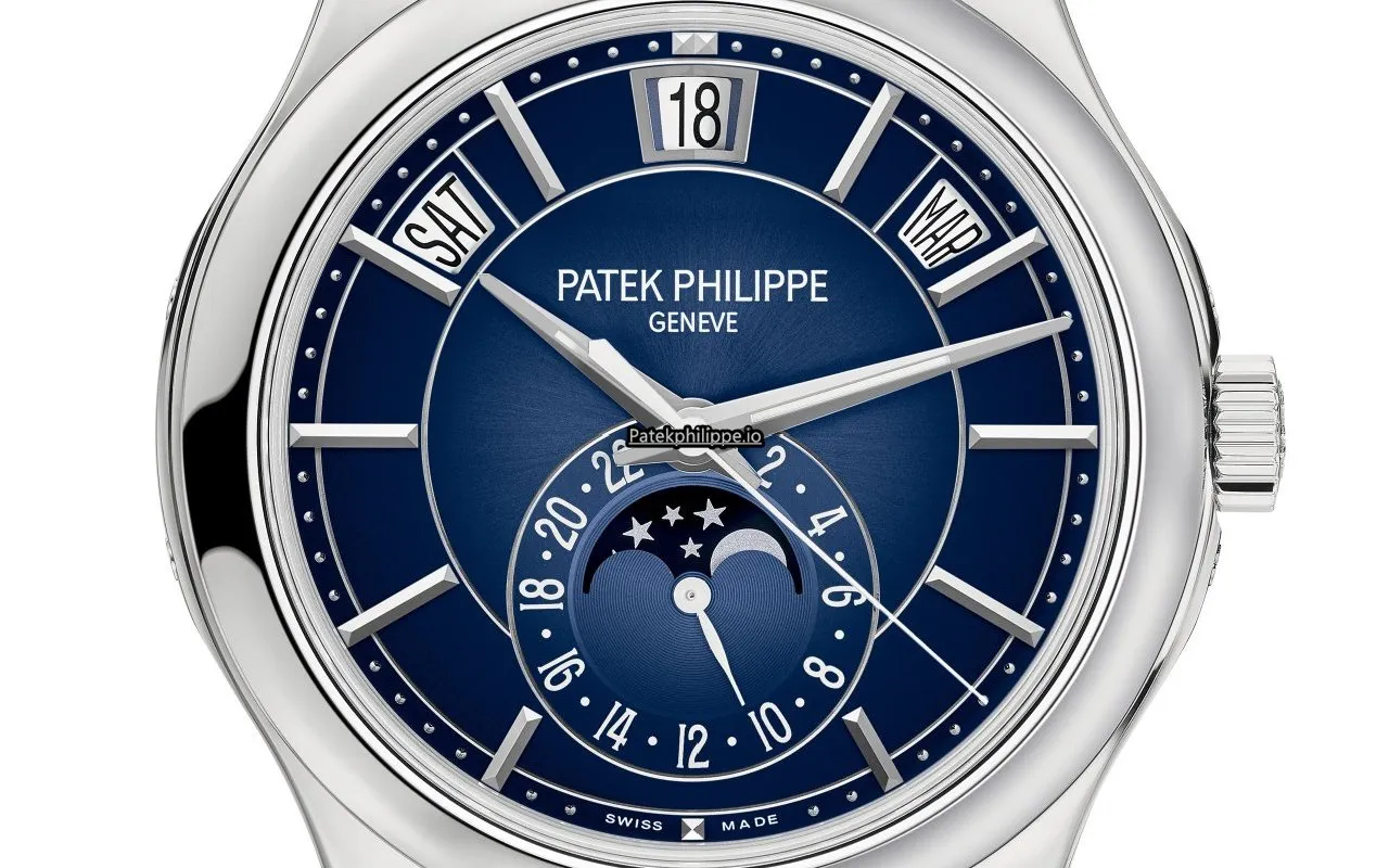 Patek Philippe Annual Calendar 5205g-013 40MM White Gold Case Automatic