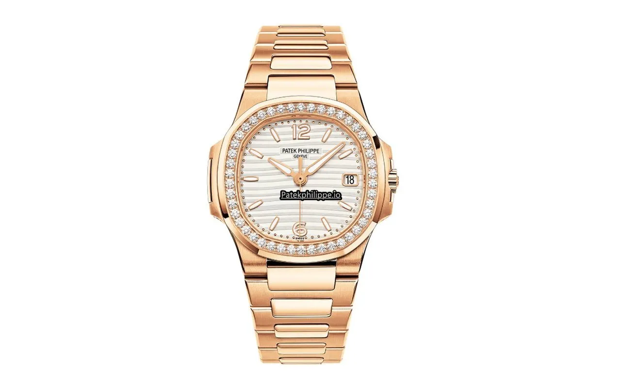 Patek Philippe Nautilus 7010/1r-011 32MM Rose Gold Case Quartz