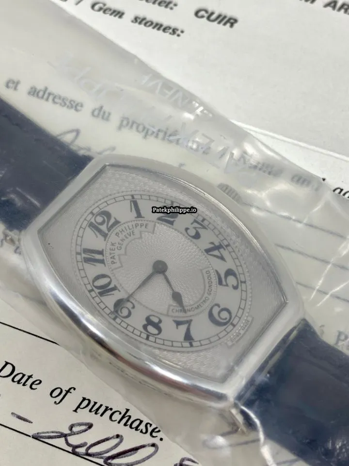 Patek Philippe Gondolo 5098p-001 32x42MM Platinum Case Manual Winding