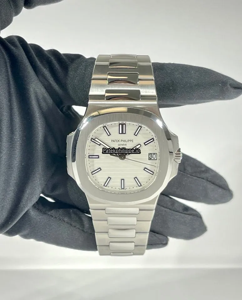 Alternative view of Patek Philippe Nautilus 5711/1a-011 40x38MM Steel Case Automatic
