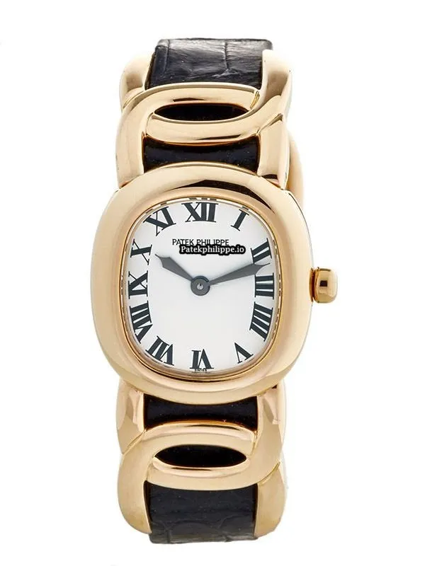 Patek Philippe Golden Ellipse 4830j 26MM Yellow Gold Case Quartz