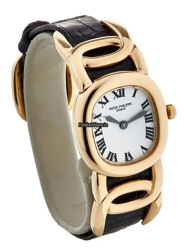 Alternative view of Patek Philippe Golden Ellipse 4830j 26MM Yellow Gold Case Quartz