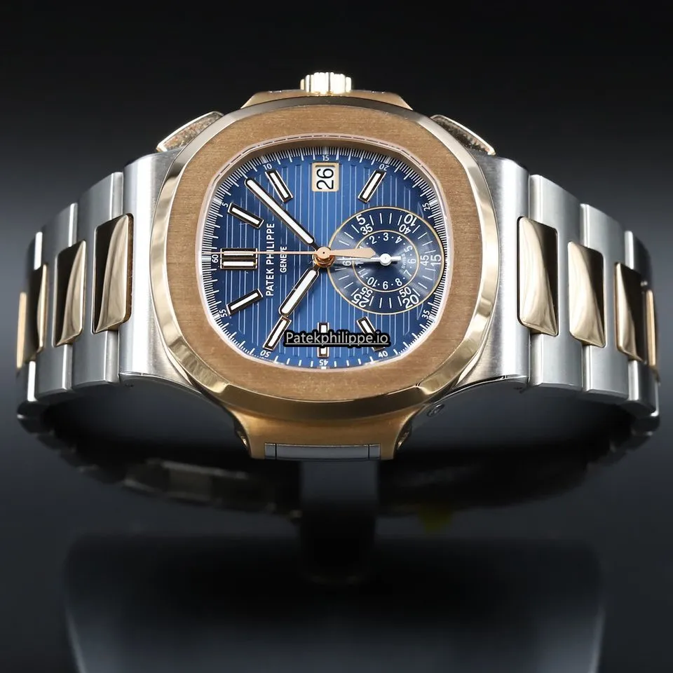 Patek Philippe Nautilus 5980/1ar-001 40.5x38.5MM Gold/steel Case Automatic