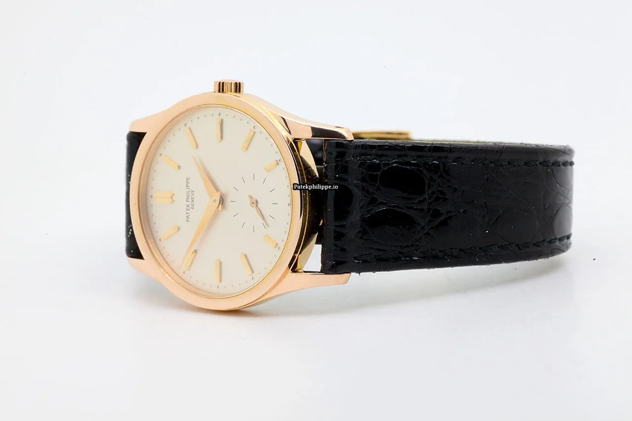 Patek Philippe Calatrava 3796 30,5MM Rose Gold Case Manual Winding