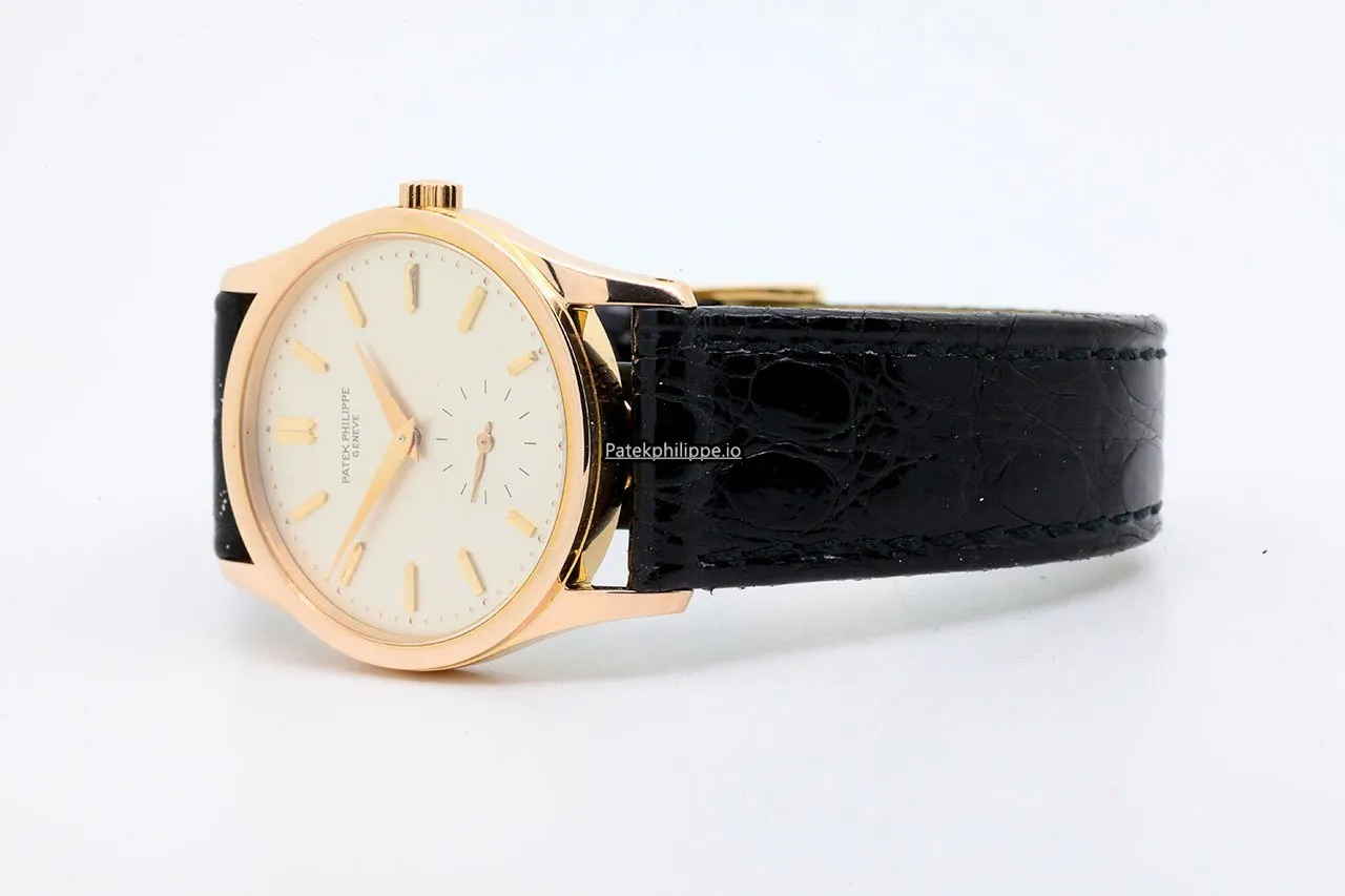 Alternative view of Patek Philippe Calatrava 3796 30,5MM Rose Gold Case Manual Winding