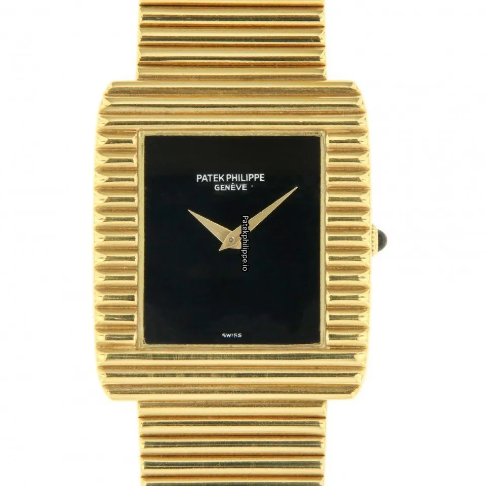 Patek Philippe 3733 33x29MM Yellow Gold Case Manual Winding