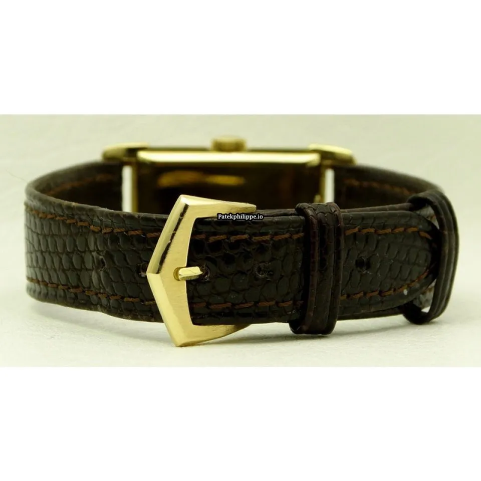 Alternative view of Patek Philippe Vintage 2417 22x31MM Yellow Gold Case Manual Winding