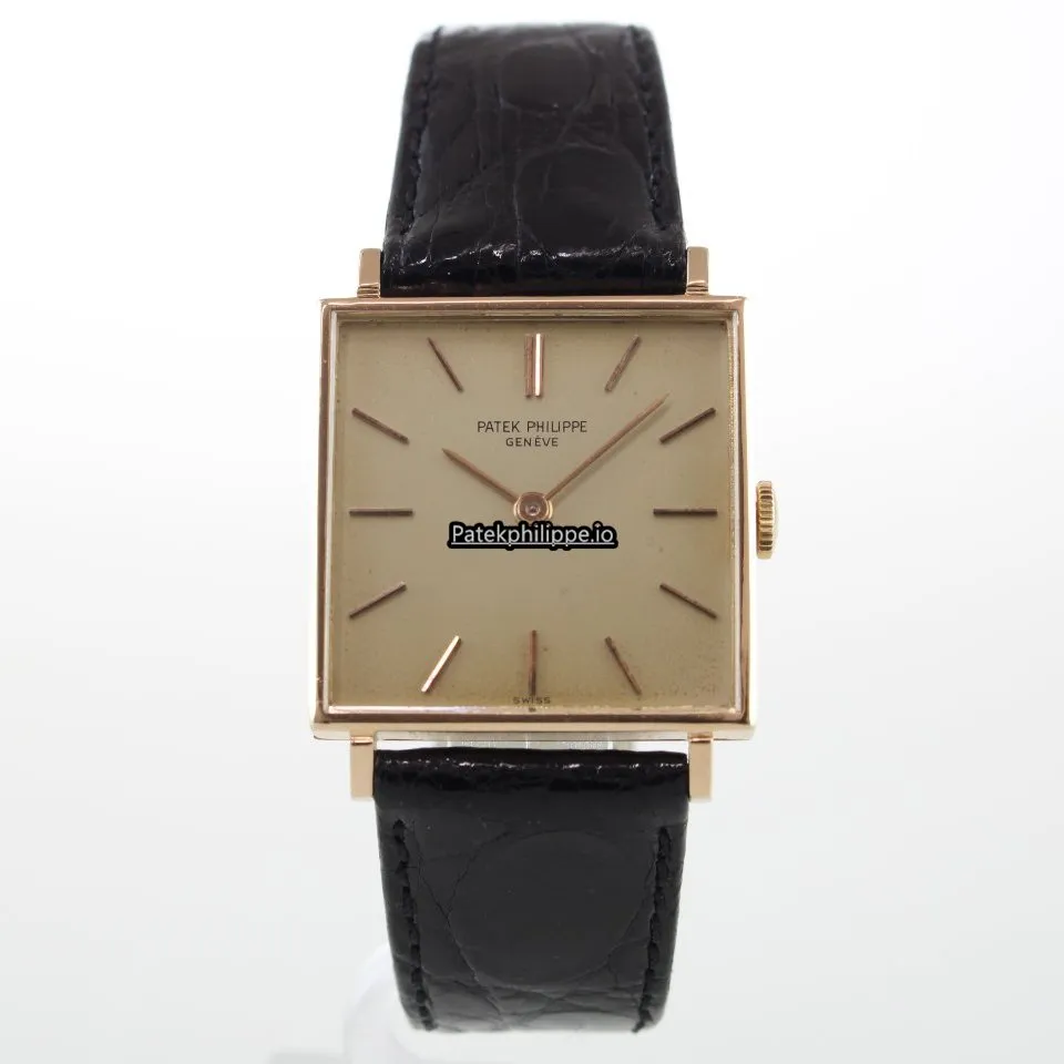 Alternative view of Patek Philippe Gondolo 3430 26MM Red Gold Case Manual Winding