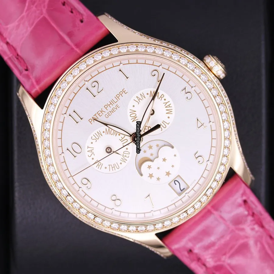 Alternative view of Patek Philippe Annual Calendar 4947r-001 38MM Rose Gold Case Automatic