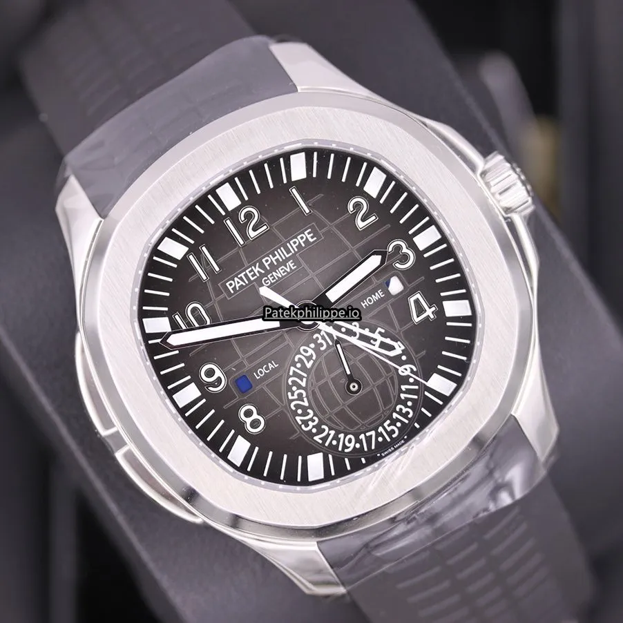 Alternative view of Patek Philippe Aquanaut 5164a-001 40.8MM Steel Case Automatic
