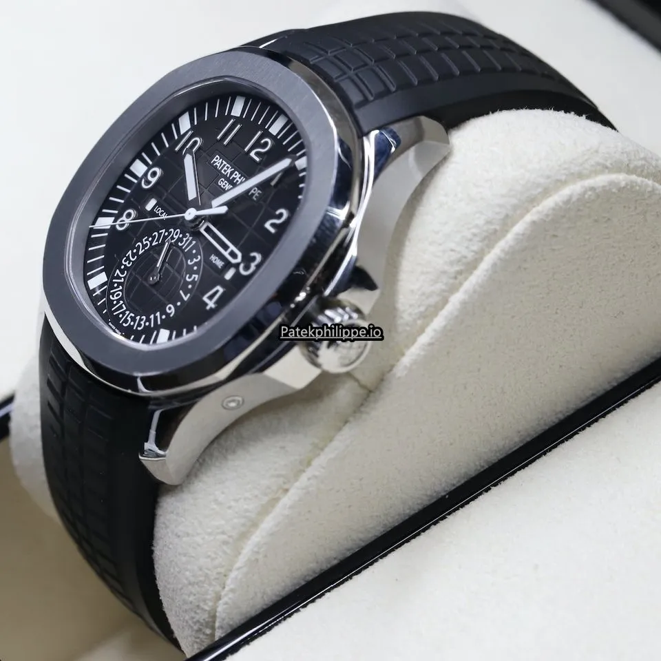 Alternative view of Patek Philippe Aquanaut 5164a-001 40.8MM Steel Case Automatic