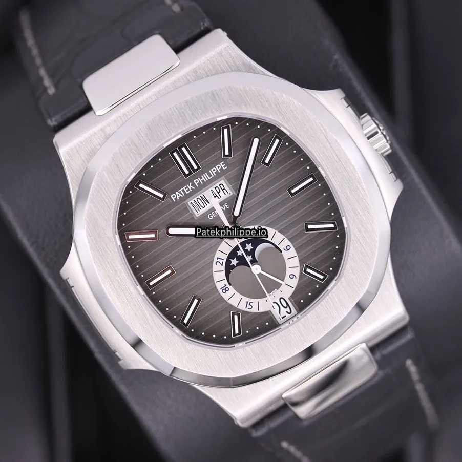 Alternative view of Patek Philippe Nautilus 5726a-001 40.5MM Steel Case Automatic