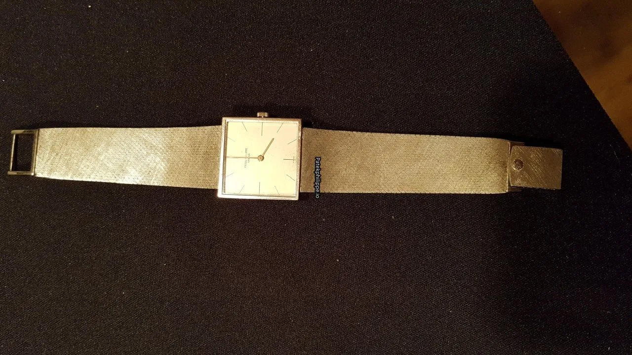 Patek Philippe Calatrava Jan-54 25MM White Gold Case Manual Winding